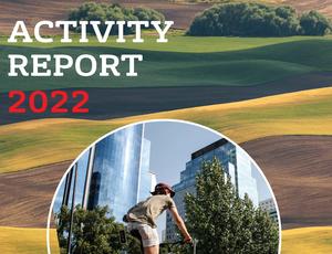 Image of the cover of the Activity report 2022