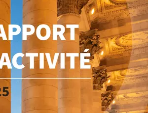 couverture du rapport d'activité de l'Institut Veolia 2025