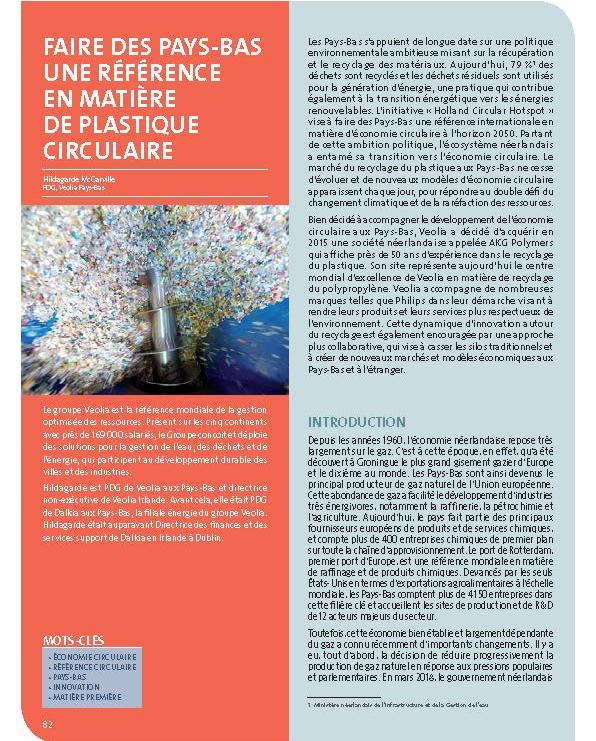 82 Faire des Pays-Bas une référence en matière de plastique circulaire