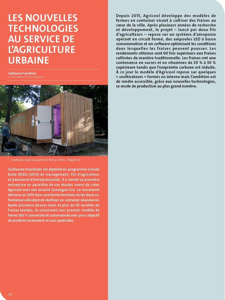 Les nouvelles technologies au service de l’agriculture urbaine