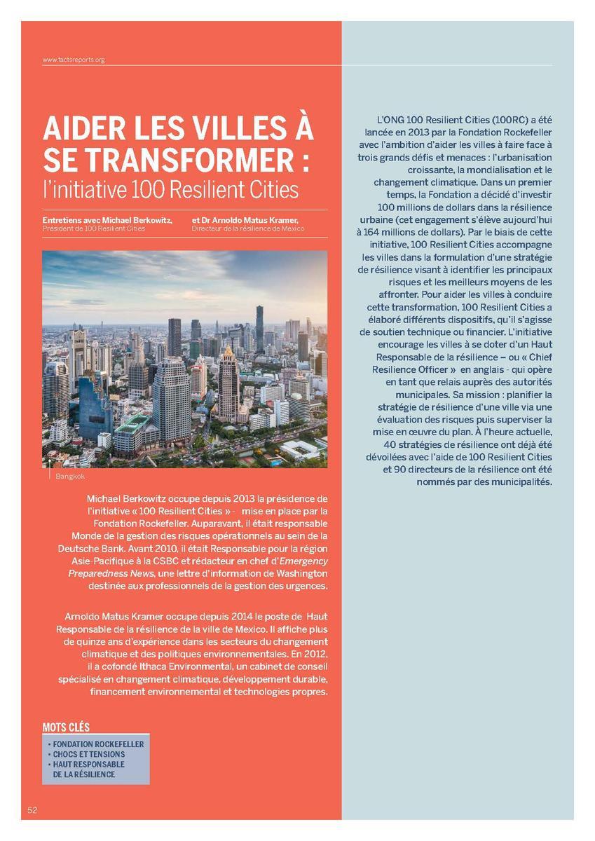 Aider les villes à se transformer