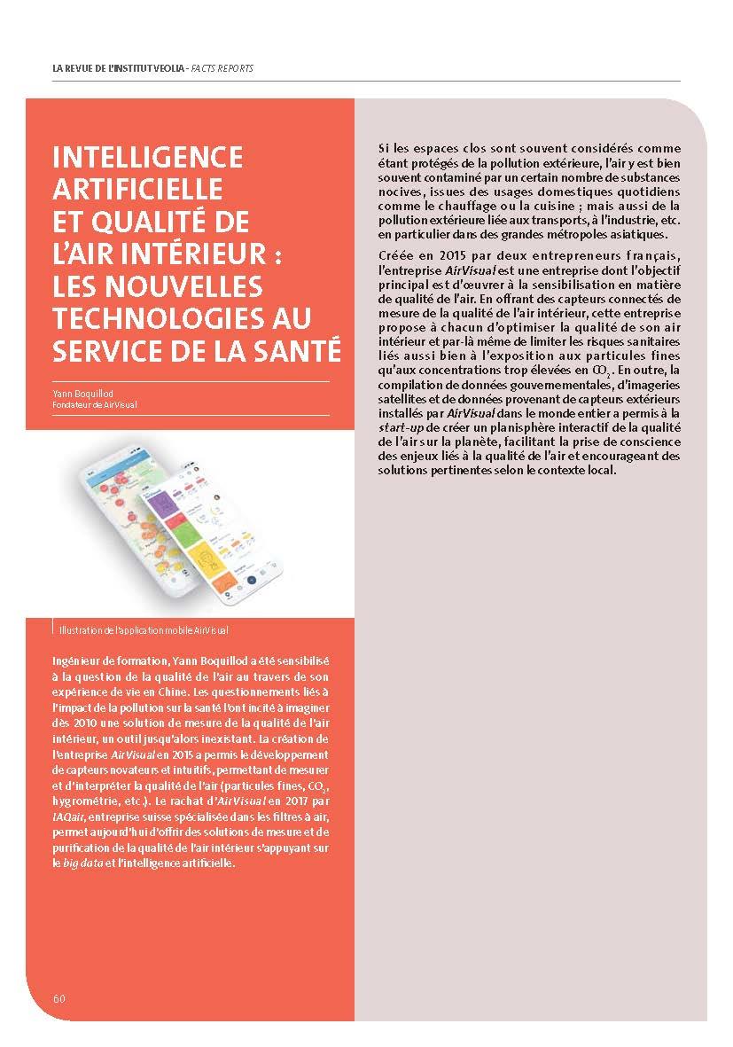 Intelligence artificielle et qualité de l’air intérieur - Yann Boquillod