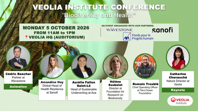 affiche conférence biodiversité avec intervenants 